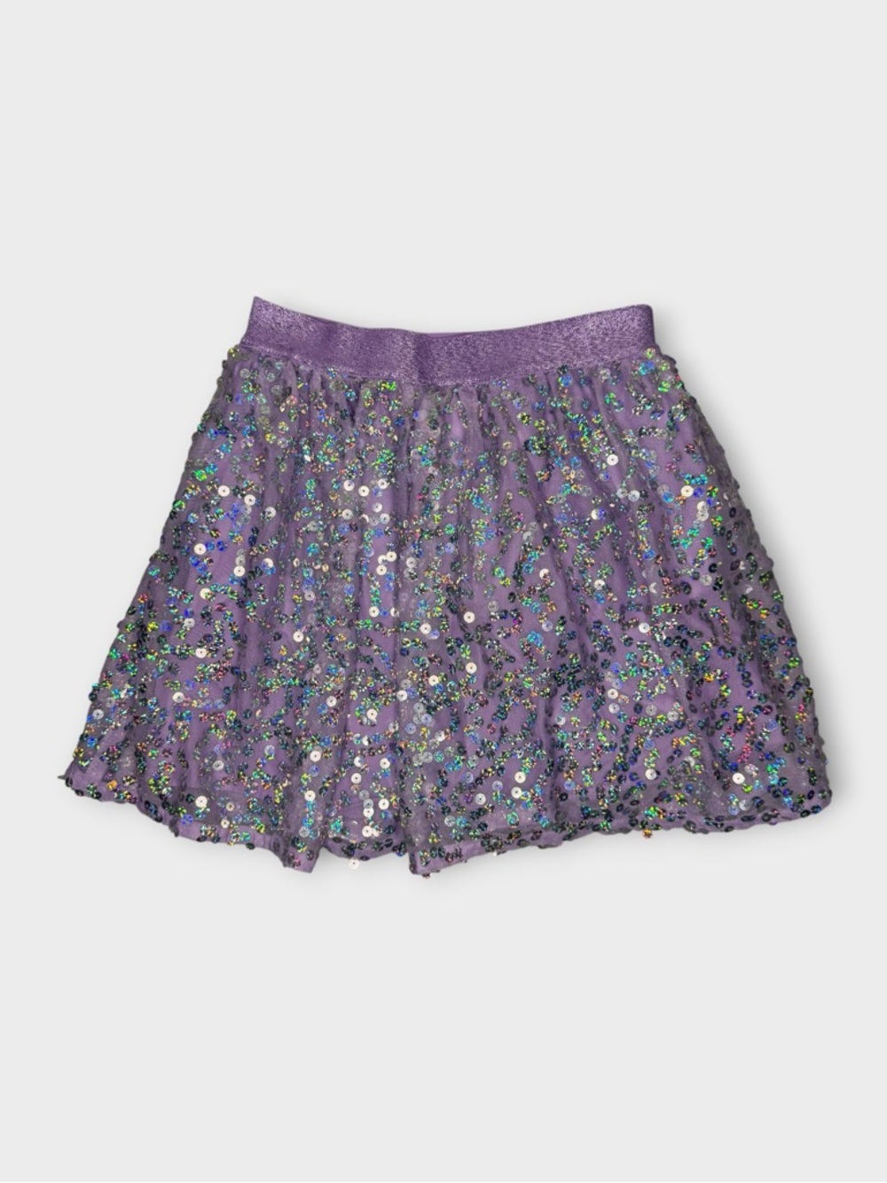 365 Kids Purple Sequin Skirt